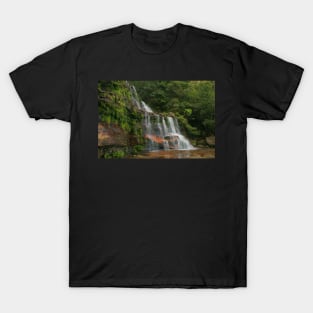 Katoomba Falls .. with green & orange T-Shirt